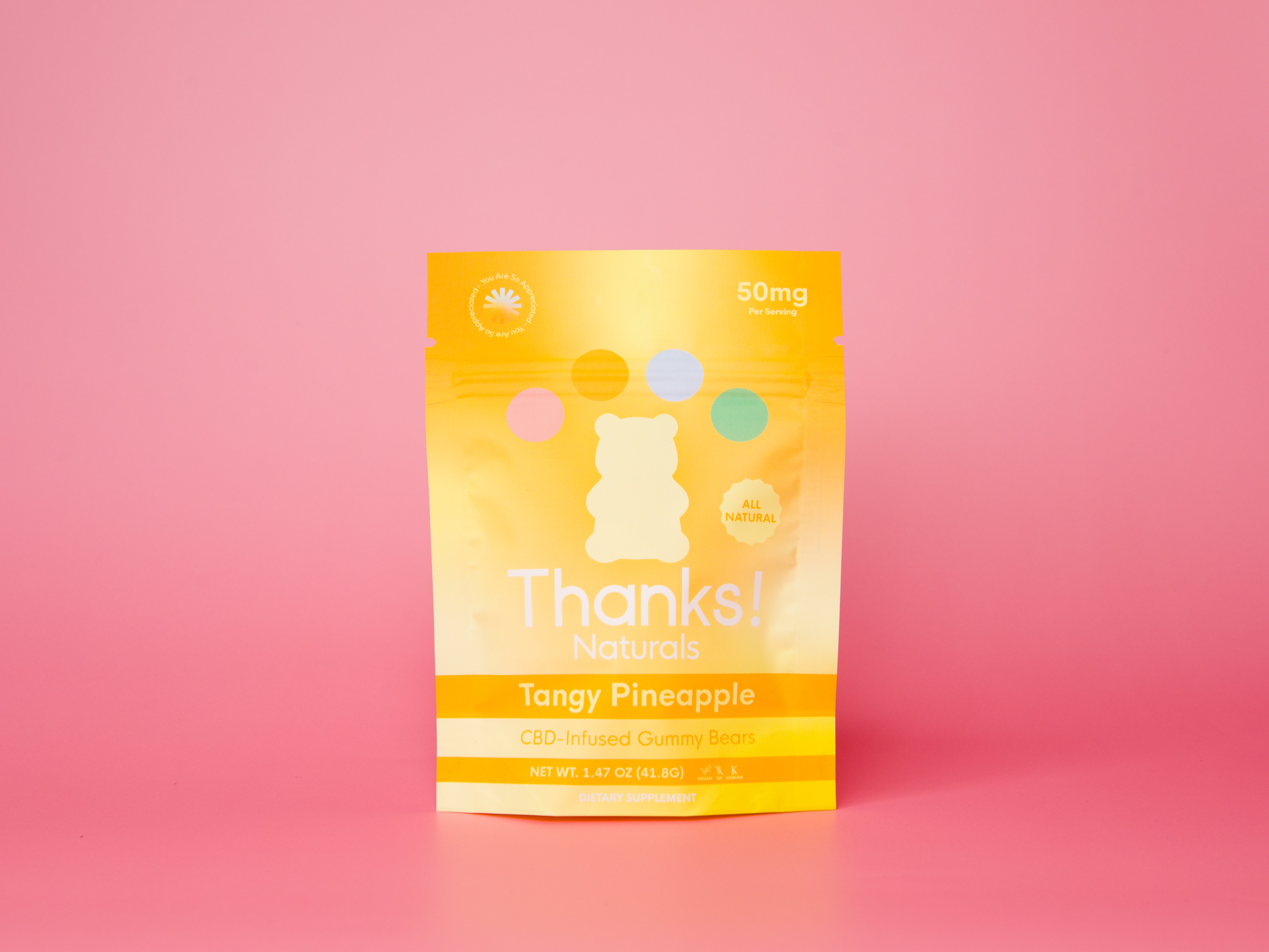 tangy pineapple gummies