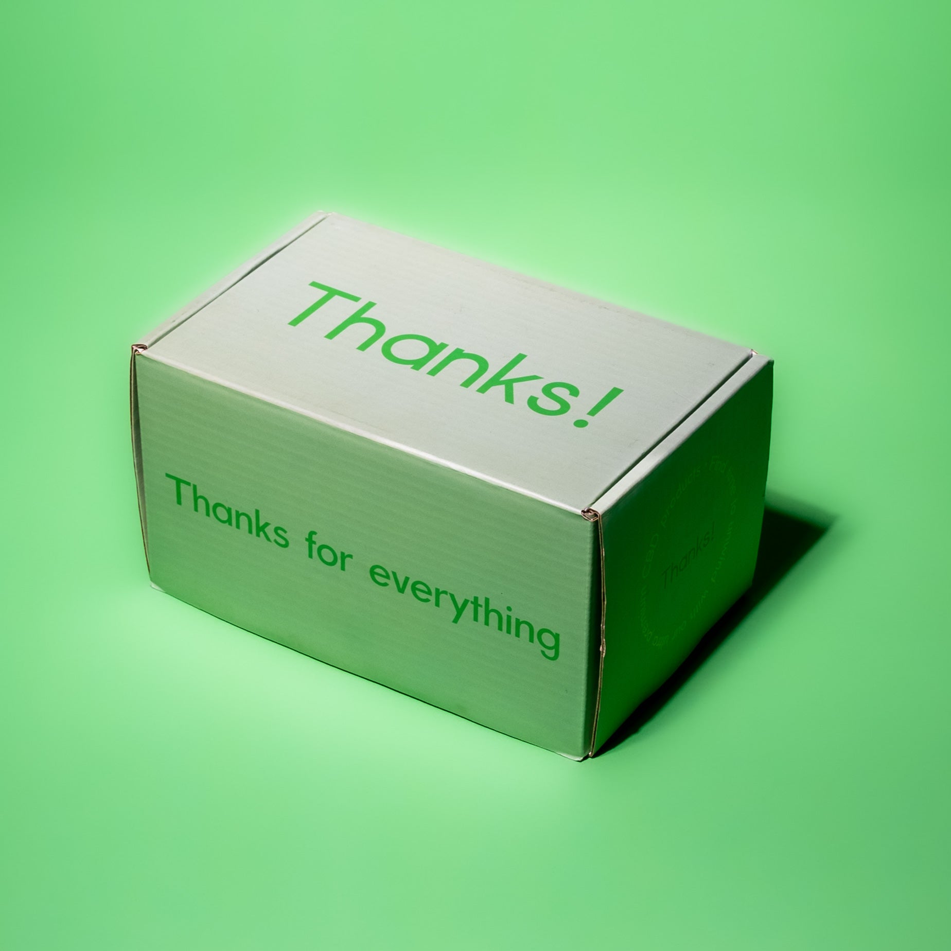Green Box - Thanks for Everything