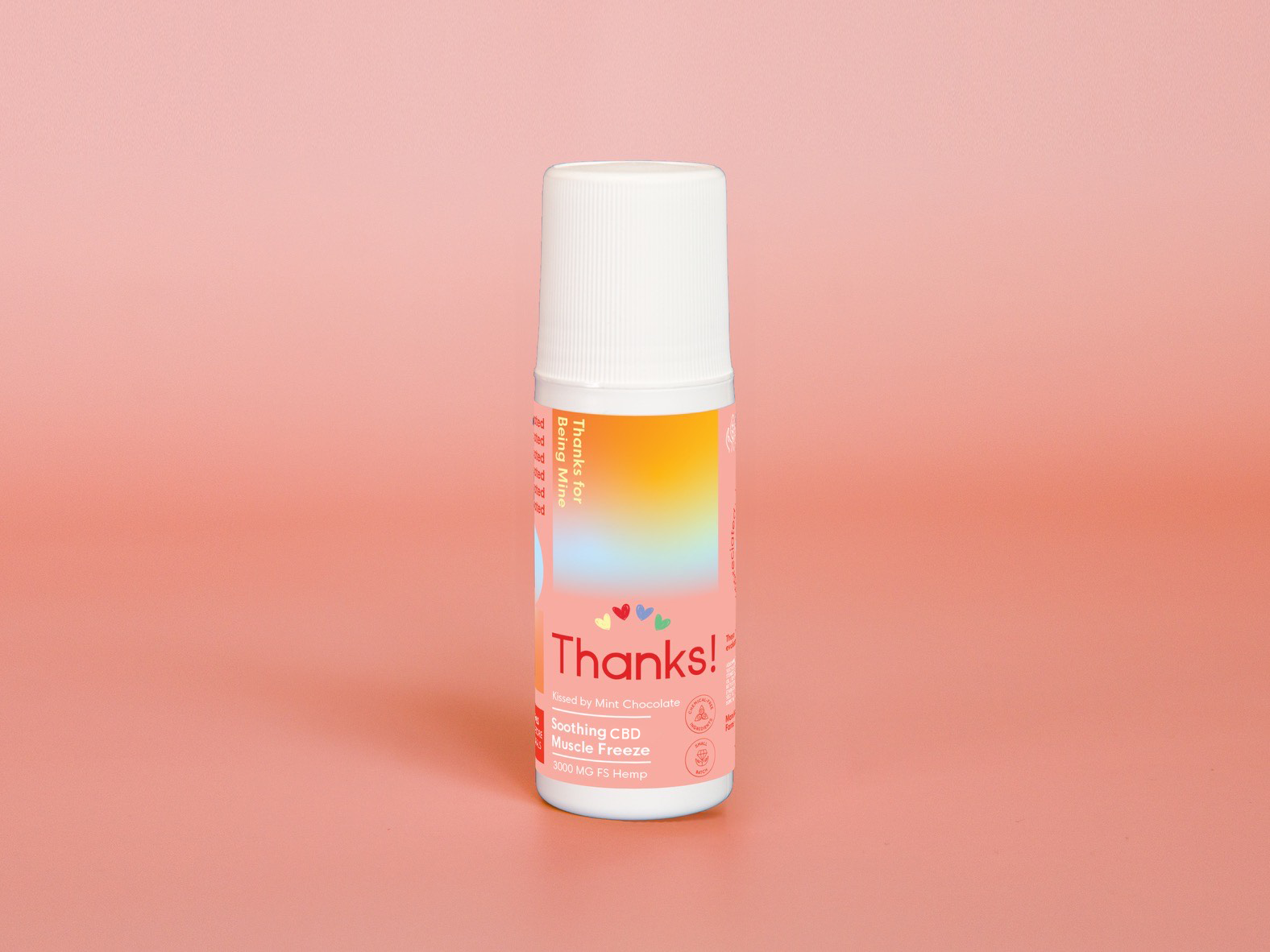 kissed by mint chocolate hemp muscle freeze